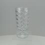 Imagem de VASO DECORATIVO ENFEITE CASA REDONDO HOME&CO COM PÉ VIDRO 23x11x11cm TRANSPARENTE