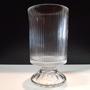 Imagem de VASO DECORATIVO ENFEITE CASA REDONDO HOME&CO COM PÉ VIDRO x17x10cm TRANSPARENTE
