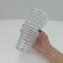 Imagem de VASO DECORATIVO ENFEITE CASA REDONDO HOME&CO ECO CRYSTAL 18x10x10cm TRANSPARENTE