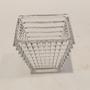 Imagem de VASO DECORATIVO ENFEITE CASA RETANGULAR HOME&CO ECO CRYSTAL 10x8x5cm TRANSPARENTE