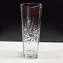Imagem de VASO DECORATIVO ENFEITE CASA TRIANGULAR HOME&CO ECO CRYSTAL 17x6x6cm TRANSPARENTE