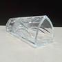 Imagem de VASO DECORATIVO ENFEITE CASA TRIANGULAR HOME&CO ECO CRYSTAL 17x6x6cm TRANSPARENTE