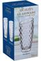 Imagem de VASO DECORATIVO ENFEITE CASA VIDRO 19x9x9cm TRANSPARENTE