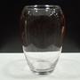 Imagem de VASO DECORATIVO ENFEITE CASA VIDRO 24x17x17cm TRANSPARENTE