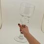 Imagem de Vaso Decorativo Enfeite Casa Vidro 30x12x12cm Transparente