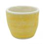 Imagem de Vaso Decorativo Modern Design 12cmx14cmx14cm Urban Amarelo