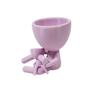 Imagem de Vaso decorativo para suculentas Dia das Mães com bebê e mamadeira lavanda