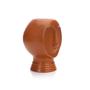 Imagem de Vaso Decorativo Rosto em Cerâmica Terracota 18x14 cm - D'Rossi