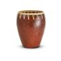 Imagem de VASO EM CERAMICA E RATTAN MARROM MART 30cm