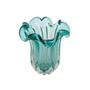 Imagem de Vaso Em Vidro Flat Italy Tiffany 18x21cm