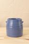 Imagem de Vaso Glaze Azul M