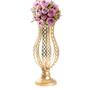 Imagem de Vaso Para Pedrarias Perolas Losango 45cm Decoração Luxo Flor 