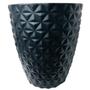 Imagem de Vaso Para Planta Jardim Coluna Redonda Diamante 3d Polietileno Pp