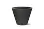 Imagem de Vaso Plástico Petra Cone 45cm Preto Nutriplan