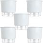 Imagem de Vaso Raiz Autoirrigavel 21x18 Branco Cultivar Plantar 5 Und