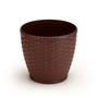 Imagem de Vaso Rattan Grande Coffee 22 Litros Injeplastec