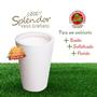 Imagem de Vaso Redondo Grafiato Branco 90 Litros Splendor Com Tamanho 74 X Ø49 X 31 Durín