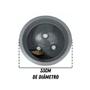Imagem de Vaso Redondo Japi Com Pe De Madeira Decore 33 Cimento