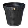 Imagem de Vaso Redondo Rattan Terracota 35 Cm 20 Litros Preto