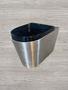 Vaso Sanitário de Inox com Tampa de Polipropileno - Inoxy Imagem de Vaso Sanitário de Inox com Tampa de Polipropileno
