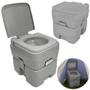 Imagem de Vaso Sanitario Portatil Camping Banheiro Quimico Motorhome Trailer Porta Potti 20l Ntk  Nautika 