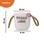 Imagem de Vaso Storage Large Branco para Decoração 