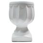 Imagem de Vaso Taça Decorativa Para Arranjos 13,2X19,2Cm Vidro Branco