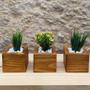 Imagem de Vasos Decorativo Com Planta Artificial Decoração Sala Casa