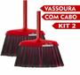 Imagem de Vassoura Condor com Cabo Kit 2 Unidades
