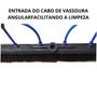 Imagem de Vassoura Para Limpar Placa Solar 6M Mangueira 20M Kit Sabão