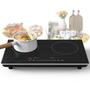 Imagem de VBGK Cooktop de Indução 24" 4000W com 2 Queimadores e Controle Touch (Preto)