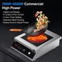 Imagem de VBGK Cooktop de Indução Profissional, 5000W, 16 Níveis, Timer 4h, 220V