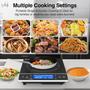 Imagem de VBGK Induction Cooktop 1800W, Portátil, 9 Níveis, Controle Touch, 110V