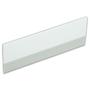 Imagem de Veda Porta PVC 80cm Tec288 Flexivel Fix Fita Branco 108 Tecnoperfil