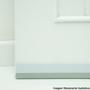 Imagem de Veda Porta PVC 80cm Tec288 Flexivel Fix Fita Branco 108 Tecnoperfil