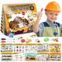 Imagem de Veículo de construção Busy Book Montessori Toys de 3 a 5 anos