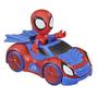 Imagem de Veículo de Roda Livre com Mini Figura - Spidey and His Amazing Friends - Homem-Aranha e Carro-Aranha - Hasbro