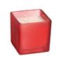 Imagem de Vela Aromática - Vanilla (Baunilha) - Vermelho Quadrado- 1 Unidade - Cromus  Natal - Rizzo