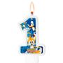 Imagem de Vela Numeral Sonic Número 1 - Regina