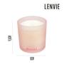 Imagem de Vela Perfumada Bacio di Latte Fragola Lenvie 170 g