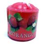 Imagem de Vela Perfumada Morango 33g Decorativa Aromatica Doçura C/ Nf