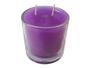 Imagem de Vela Perfumada No Copo De Vidro 265ml Com Aroma De Lavanda