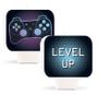 Imagem de Vela Plana Dupla Face Festa Gamer Level Up - 01 unidade - Cromus - Rizzo