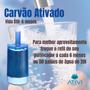 Imagem de Vela Refil Purificador Cavão Ativado Universal Ativi Filtros