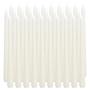 Imagem de Velas de Cera de Soja Qinxiang Ivory 25cm - Sem Gotejamento, Sem Perfume (Pacote com 30)