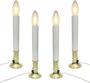 Imagem de Velas Elétricas para Janela Cbebew (Pacote com 4) - Sensor Crepuscular