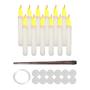 Imagem de Velas Flutuantes LED com Varinha Mágica - Pacote com 24/48 Unidades - Sem Chama