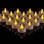 Imagem de Velas LED com Pilha - 48/24/12 Unidades - Luzes Cintilantes para Ambiente Quente