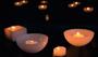 Imagem de Velas Luminária Flutuante 15x15x6cm cm - 10 unidades com Fundo Chato Decoração Casamento