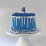 Imagem de Velas Números Azul - SilverFestas